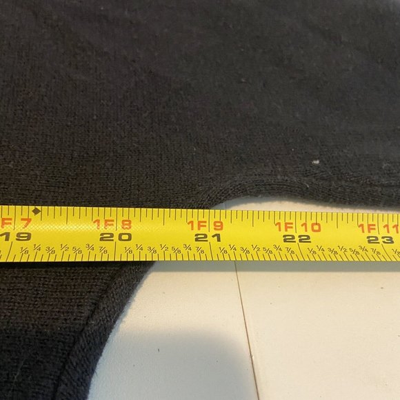 Adidas Originals CB Knit Sweater Women XS Gray Black Oversized Pullover Key Hole - Picture 5 of 8